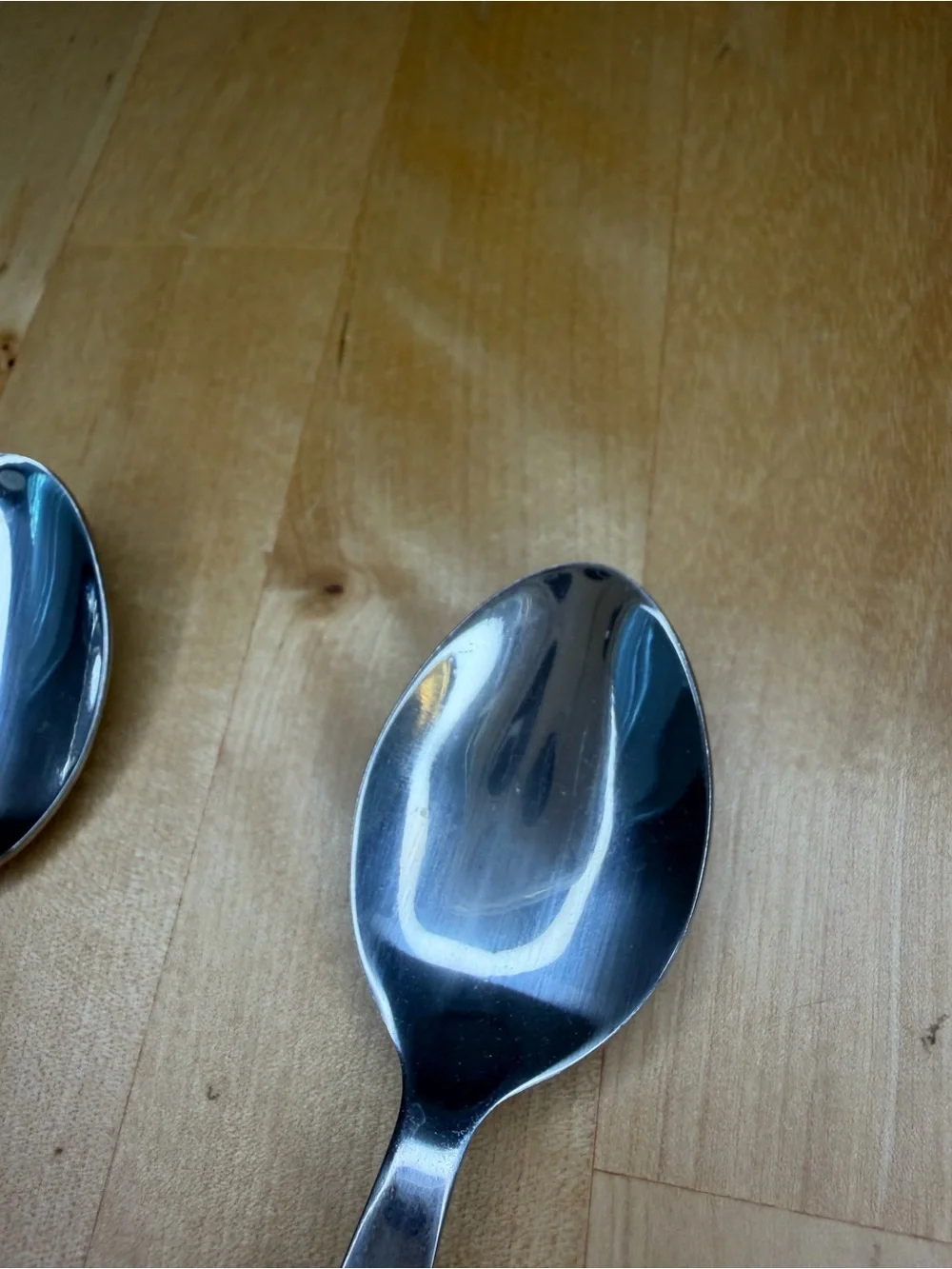 Ice Cream Cone Handle Dessert Spoons - Set of 4